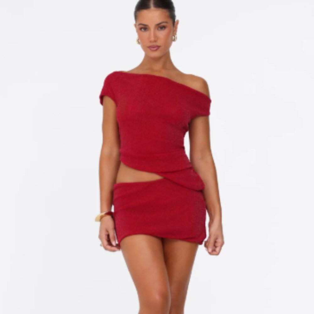 Tiger Mist Cobi Skirt Red